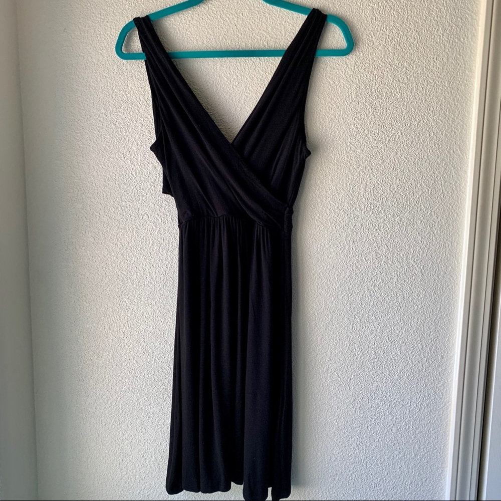 Ann Taylor LOFT Jersey Dress—Black